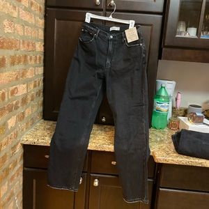 The Ankle Straight Abercrombie Jeans